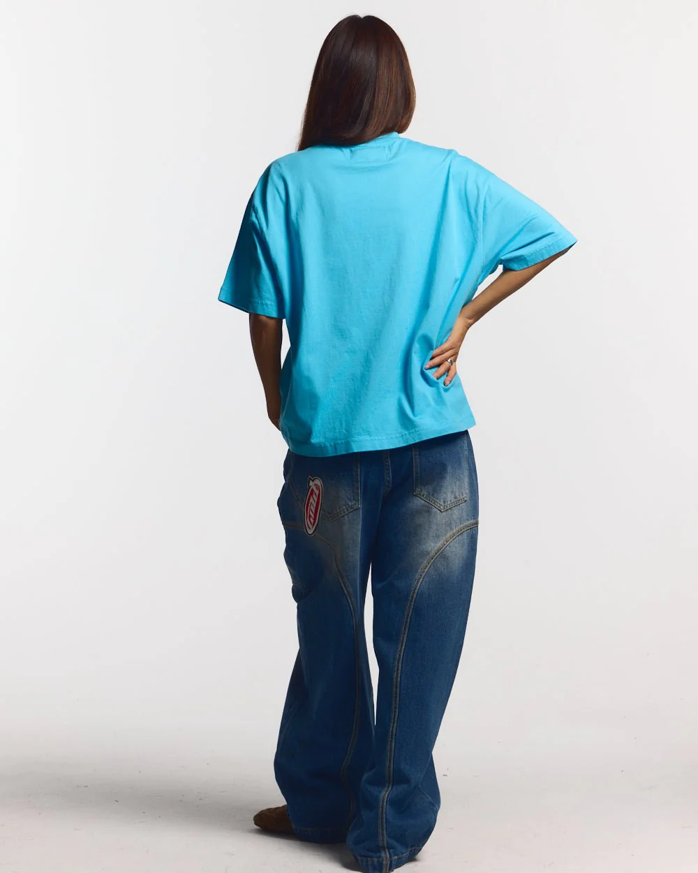 SPIDER TEE BLUE - Image 6
