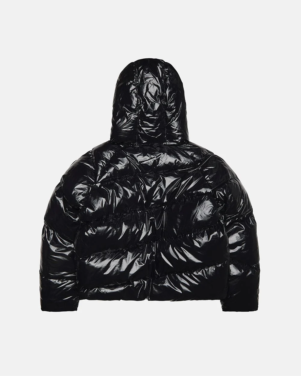 SPIRAL PUFFER GLOSSY BLACK - Image 2