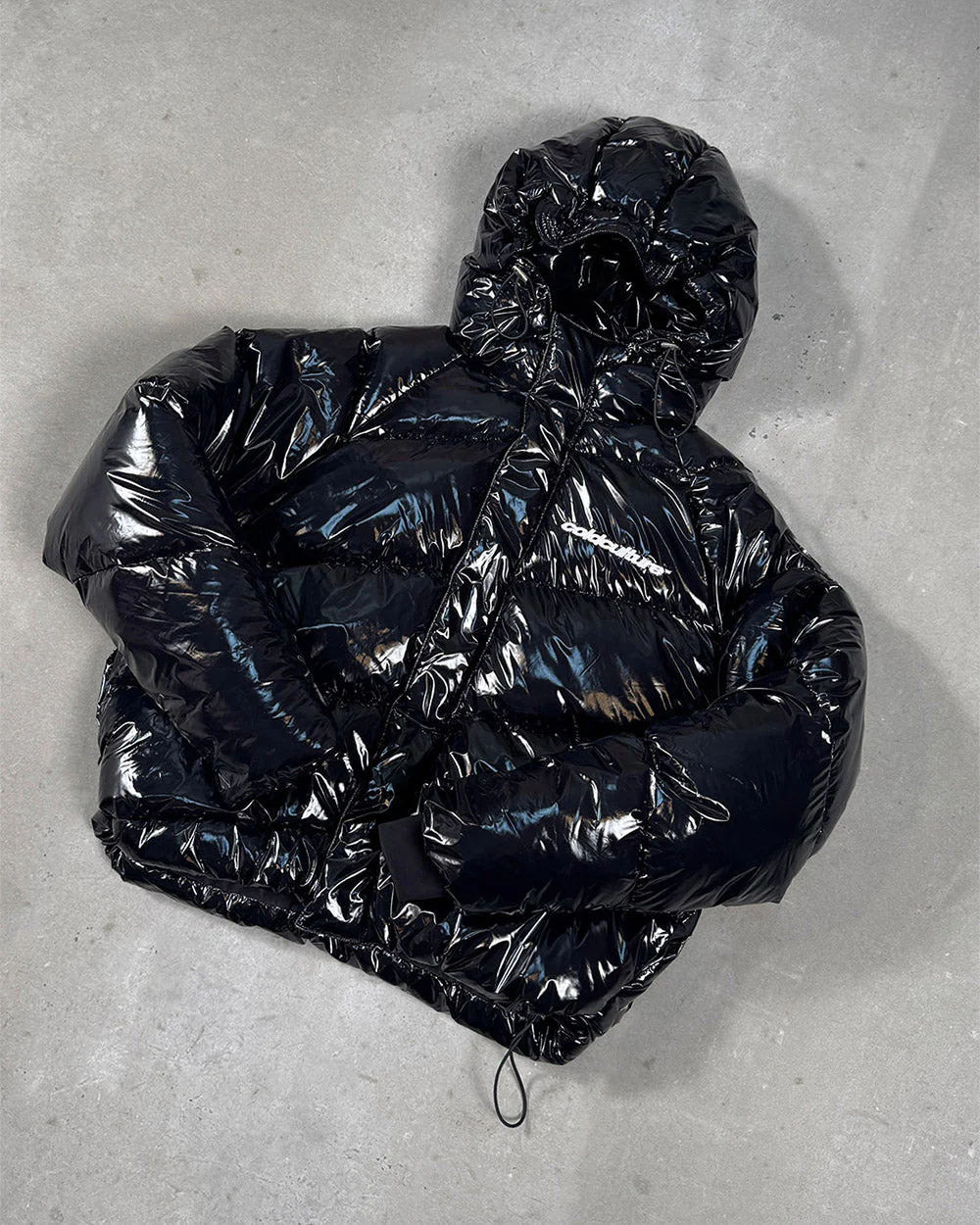 SPIRAL PUFFER GLOSSY BLACK - Image 9