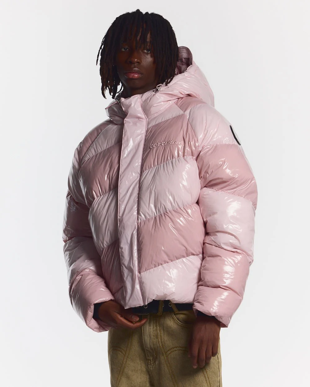 SPIRAL PUFFER GLOSSY PINK MIX - Image 3