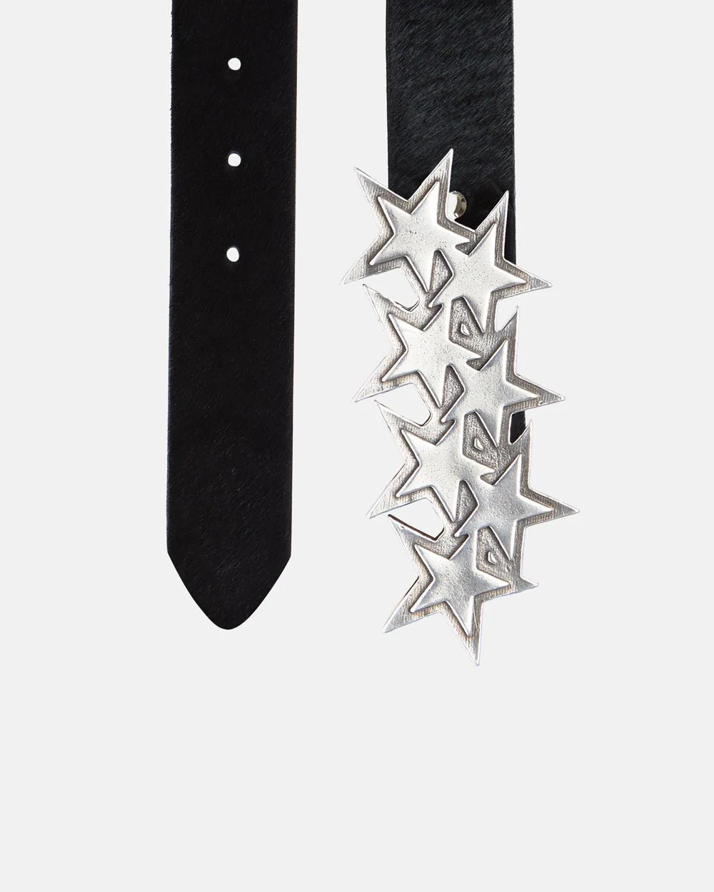 STARS LEATHER BELT FUR LINED - Image 2