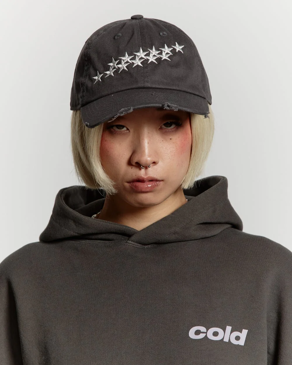 STARS CAP DARK GREY - Image 4