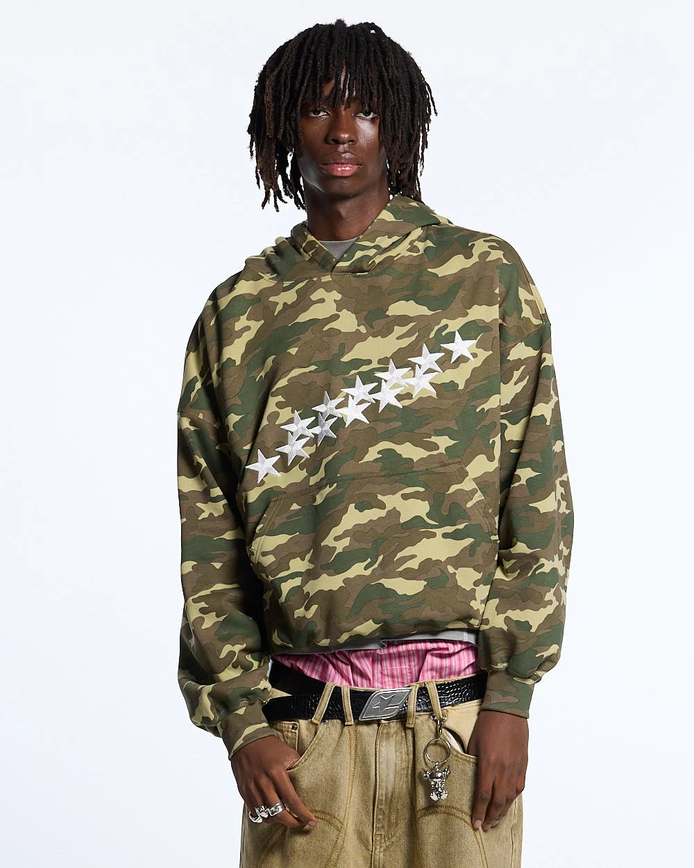 STARS HOODIE CAMO - Image 2