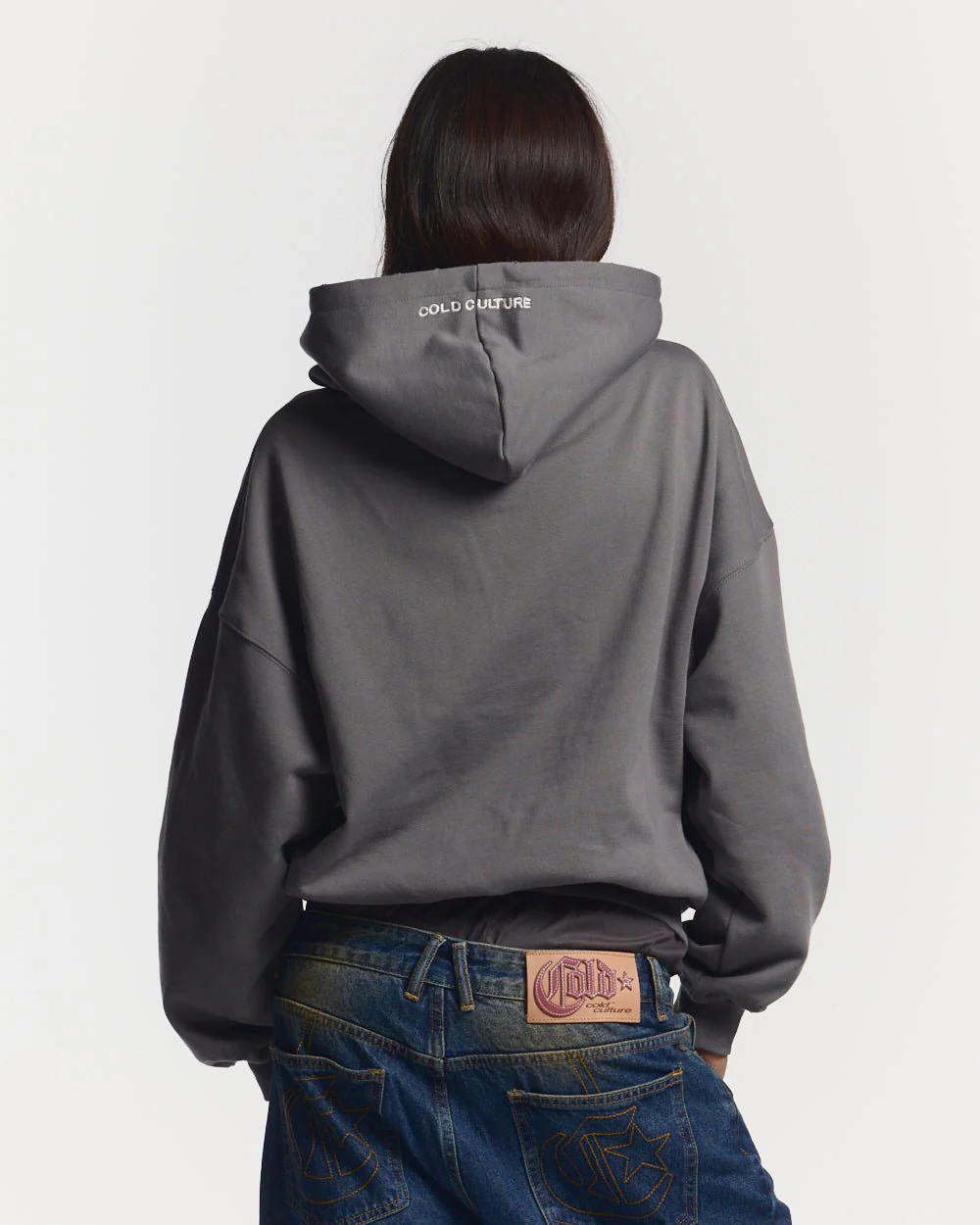 STARS HOODIE DUST GREY - Image 6