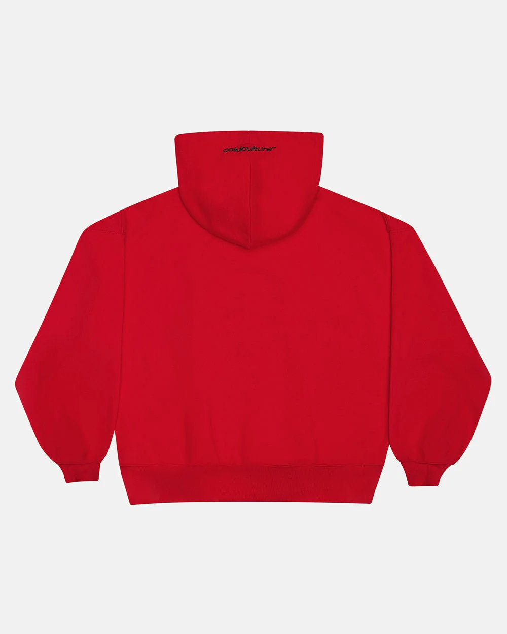 STARS HOODIE RED & BLACK - Image 3