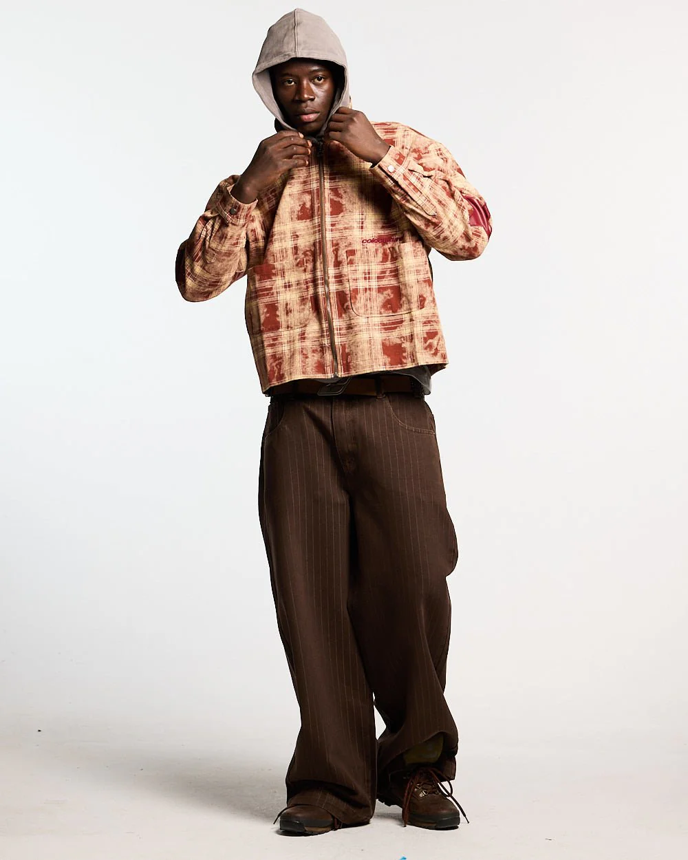 STARS OVER SHIRT BROWN - Image 4