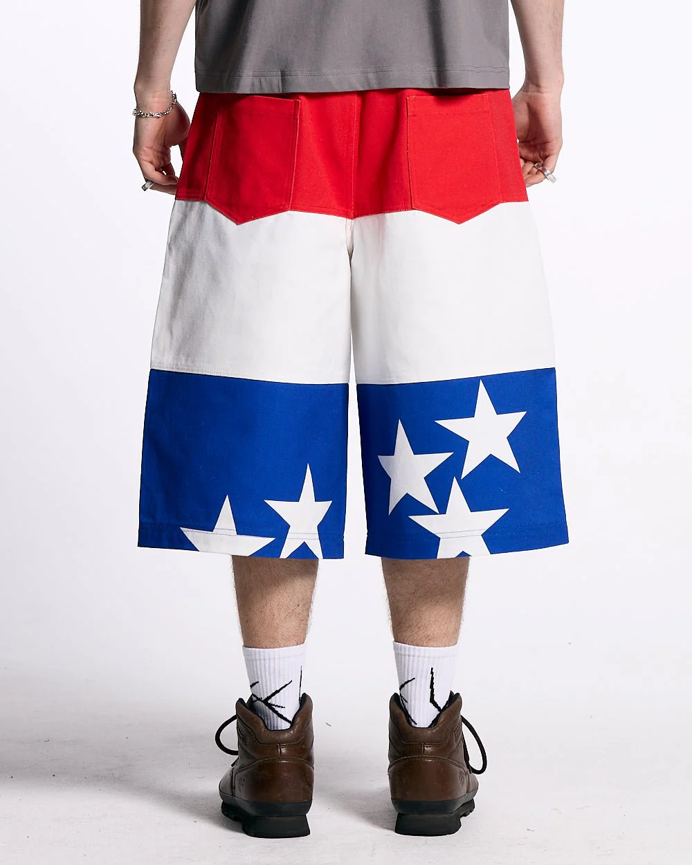 STARS JORTS RED WHITE AND BLUE - Image 4