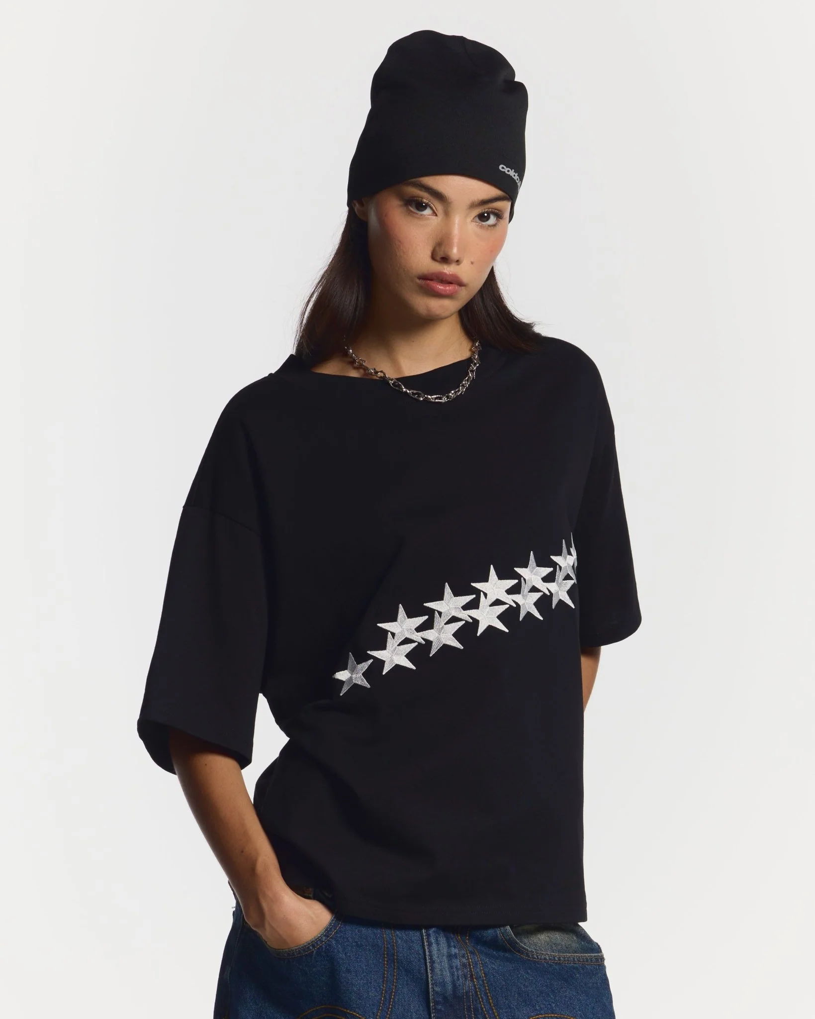 STARS TEE BLACK - Image 5
