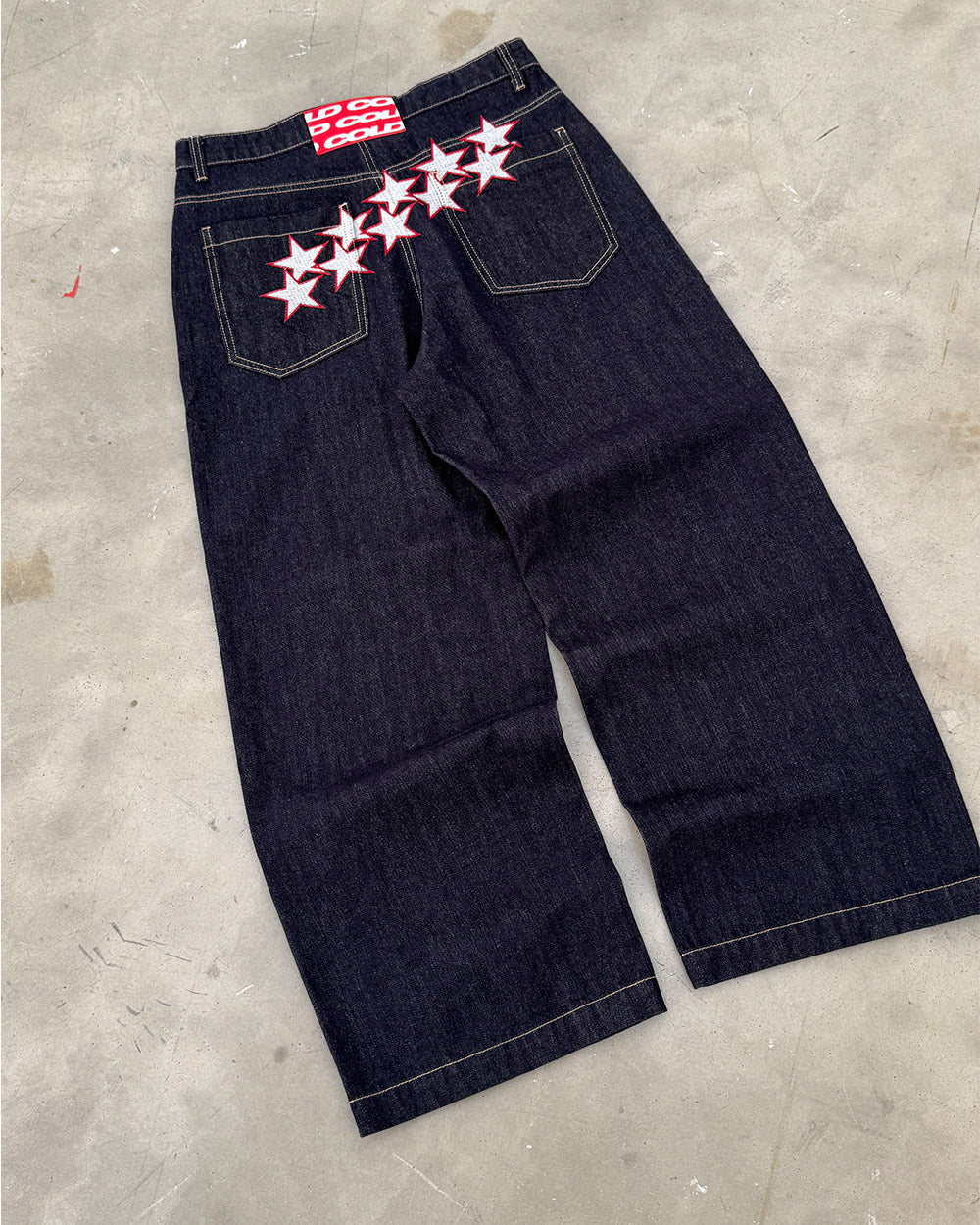 STARS V2 PANTS RAW BLUE DENIM - Image 11