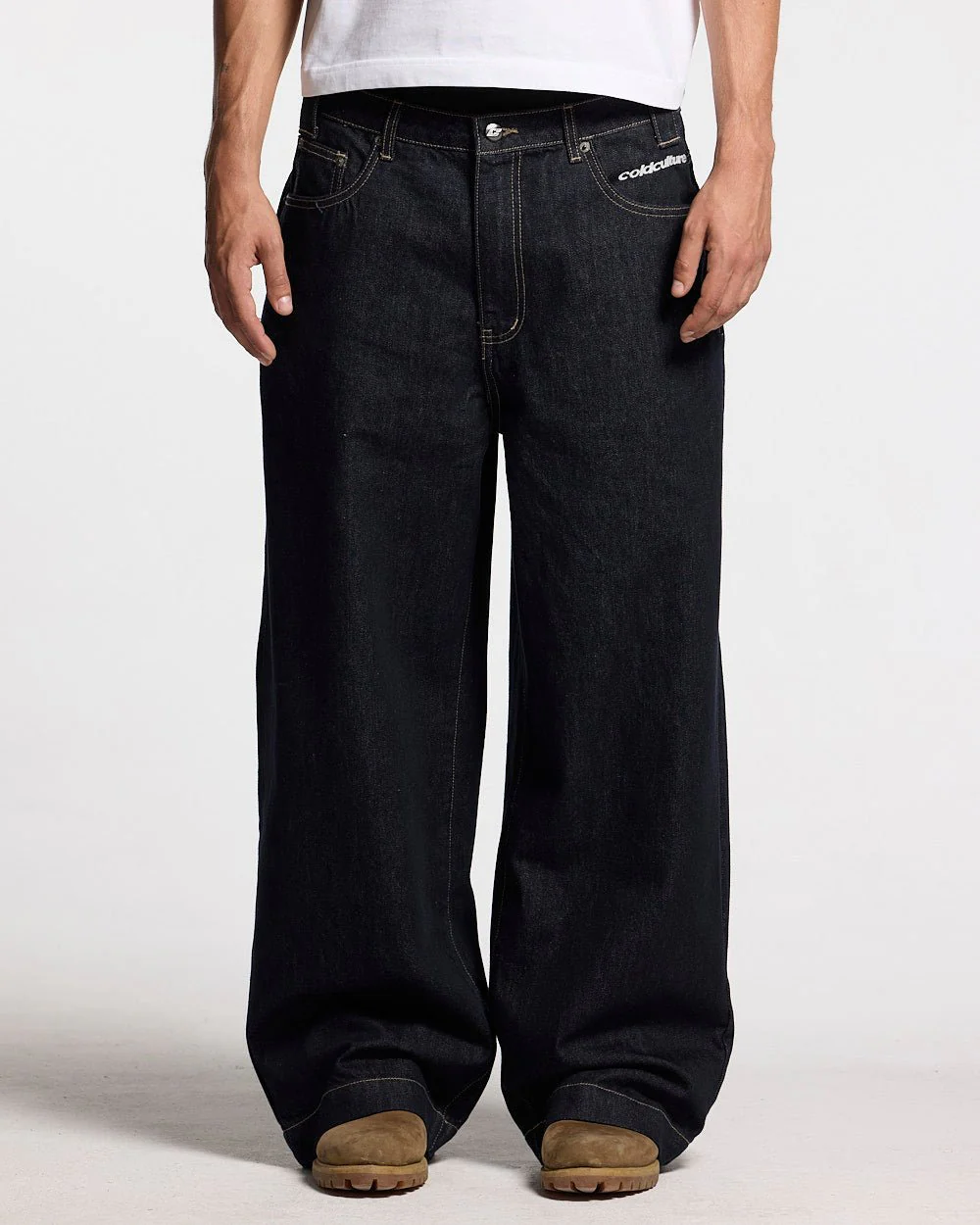 STARS V2 PANTS RAW BLUE DENIM - Image 2