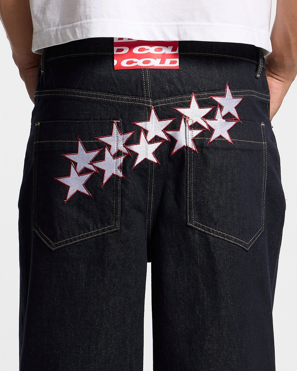 STARS V2 PANTS RAW BLUE DENIM - Image 3