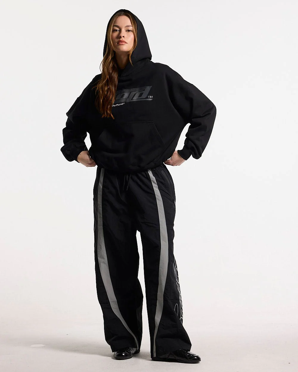STEEL HOODIE BLACK - Image 5