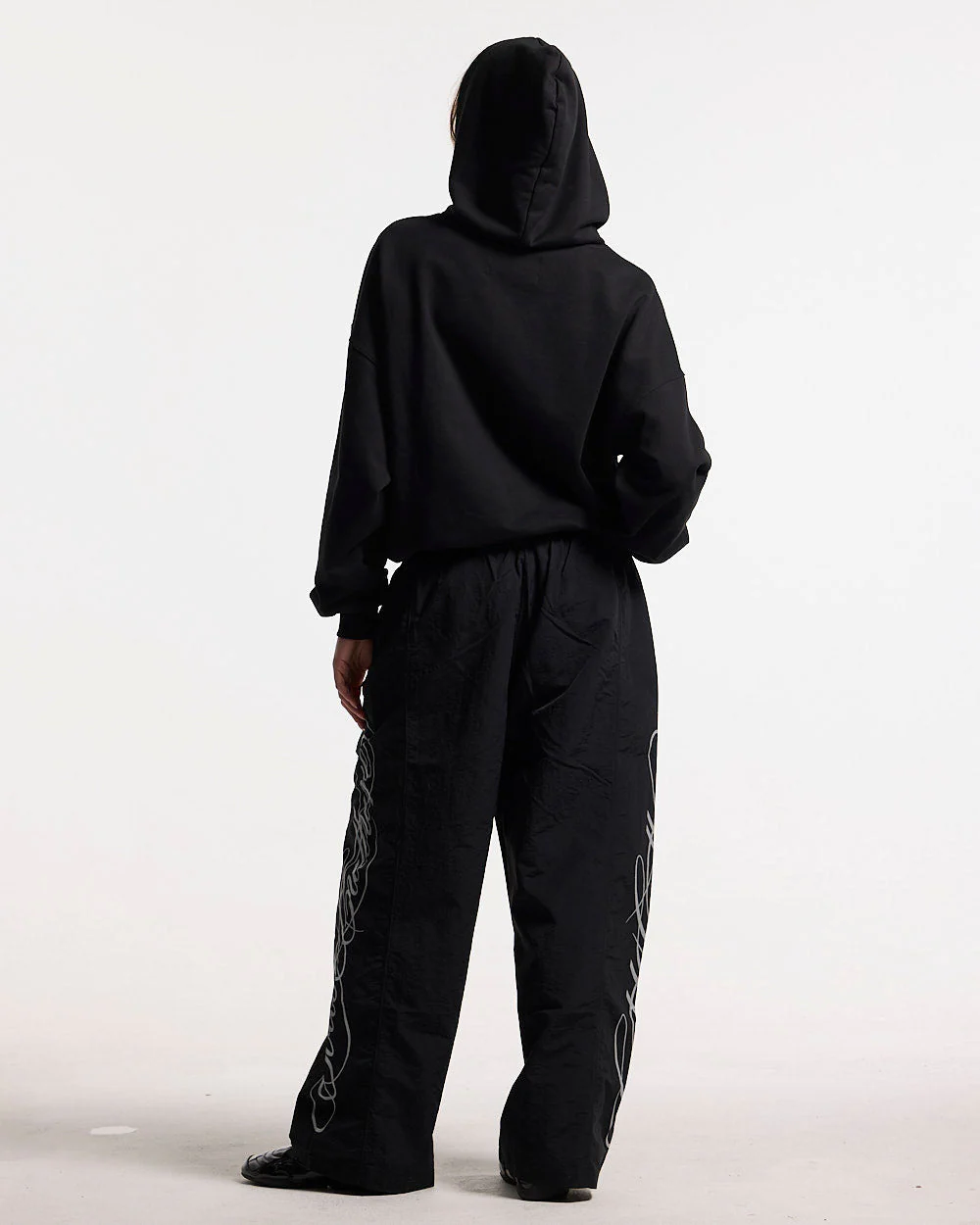 STEEL HOODIE BLACK - Image 6