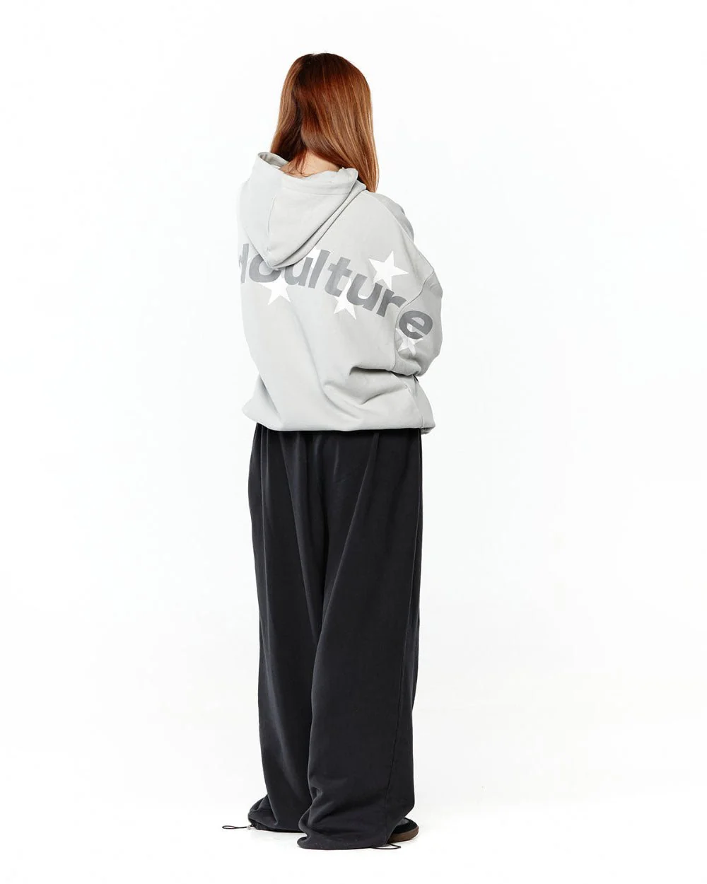 STELLAR HOODIE LIGHT GREY - Image 2