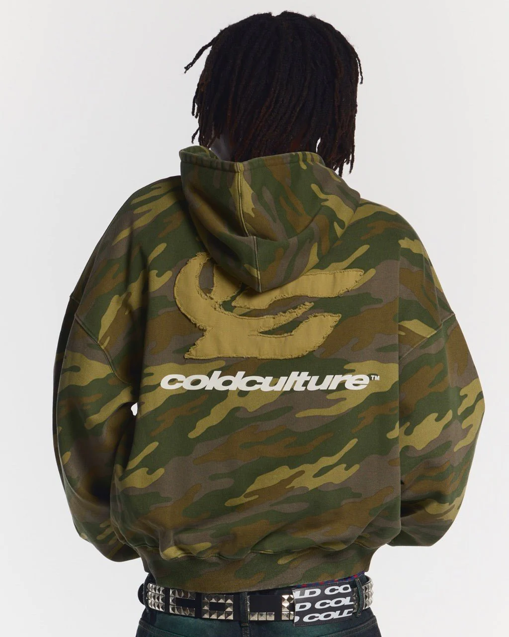 STRASS CAMO HOODIE - Image 2