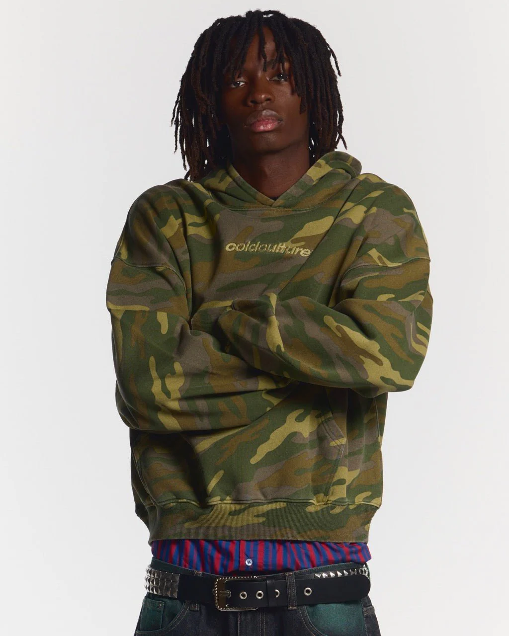 STRASS CAMO HOODIE - Image 4