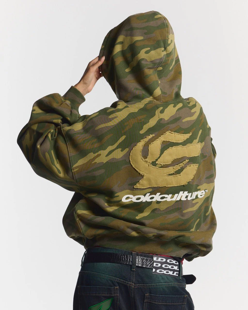 STRASS CAMO HOODIE - Image 5