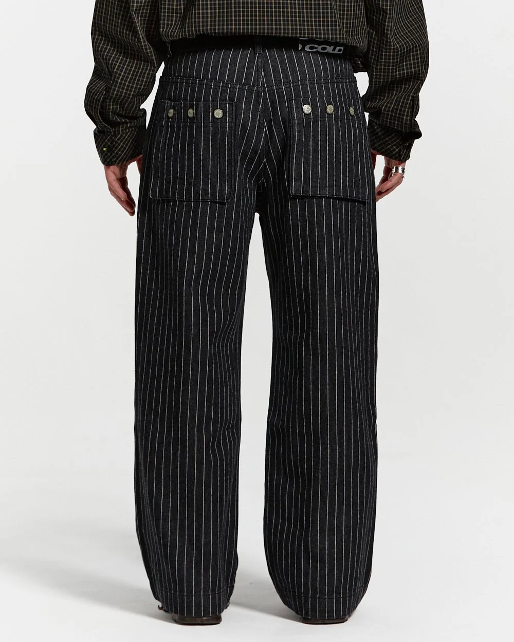 CASINO PANTS BLACK DENIM - Image 4