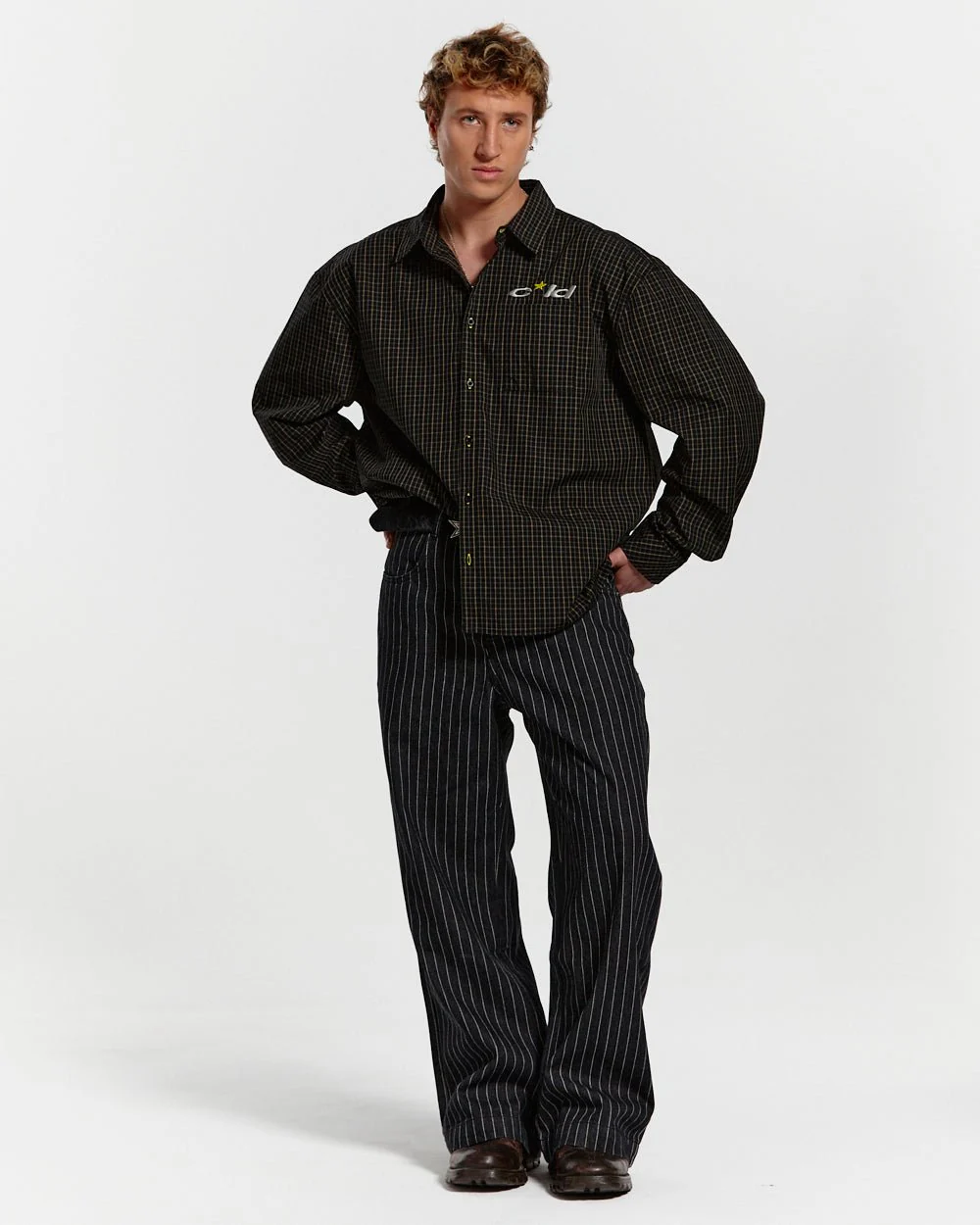 CASINO PANTS BLACK DENIM - Image 5