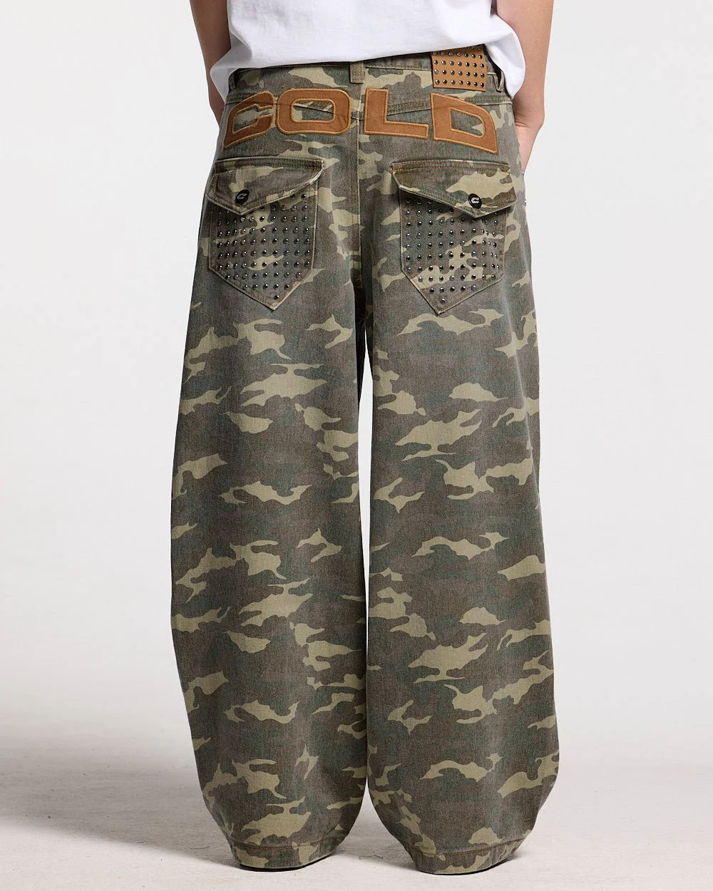 STUDS PANTS CAMO - Image 11
