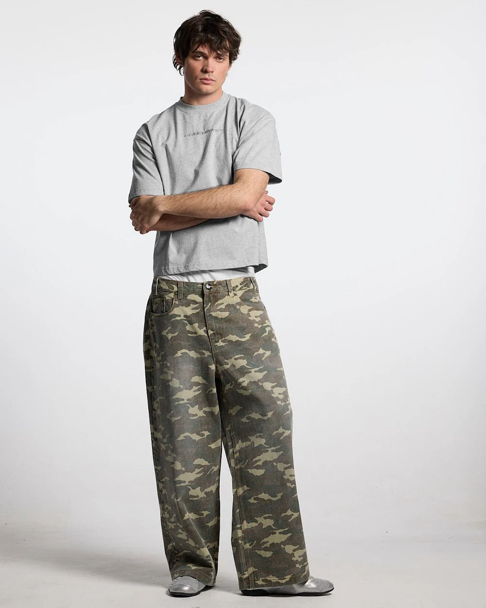 STUDS PANTS CAMO - Image 2