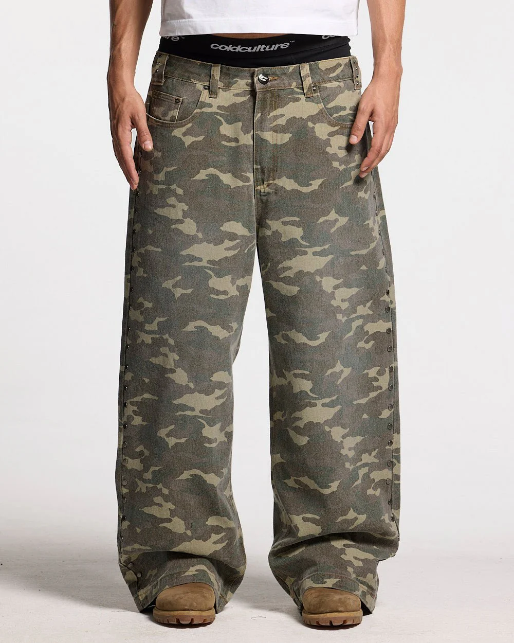 STUDS PANTS CAMO - Image 6