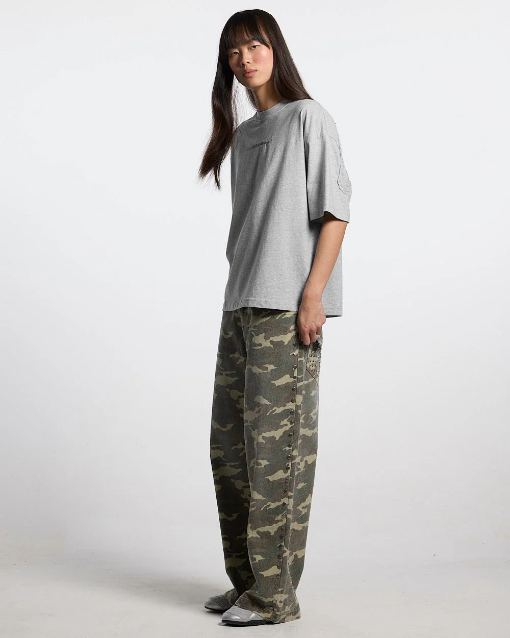 STUDS PANTS CAMO - Image 8