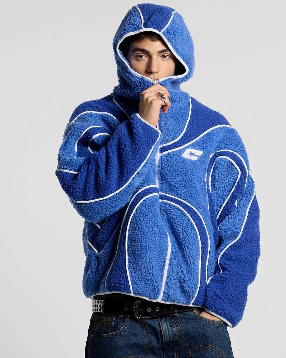 TAKE OFF FLEECE BLUE - Image 3