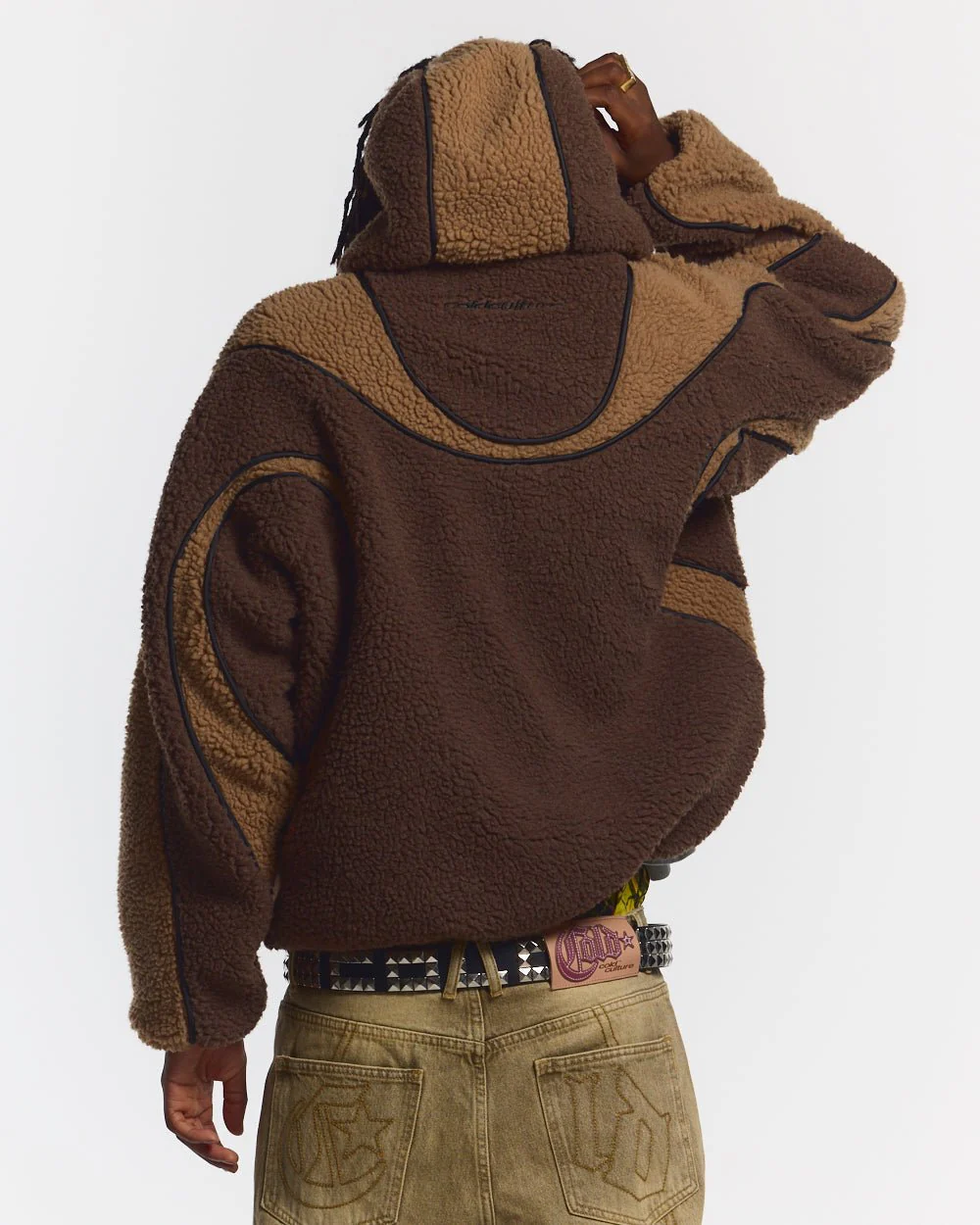TAKE OFF FLEECE BROWN - Image 4