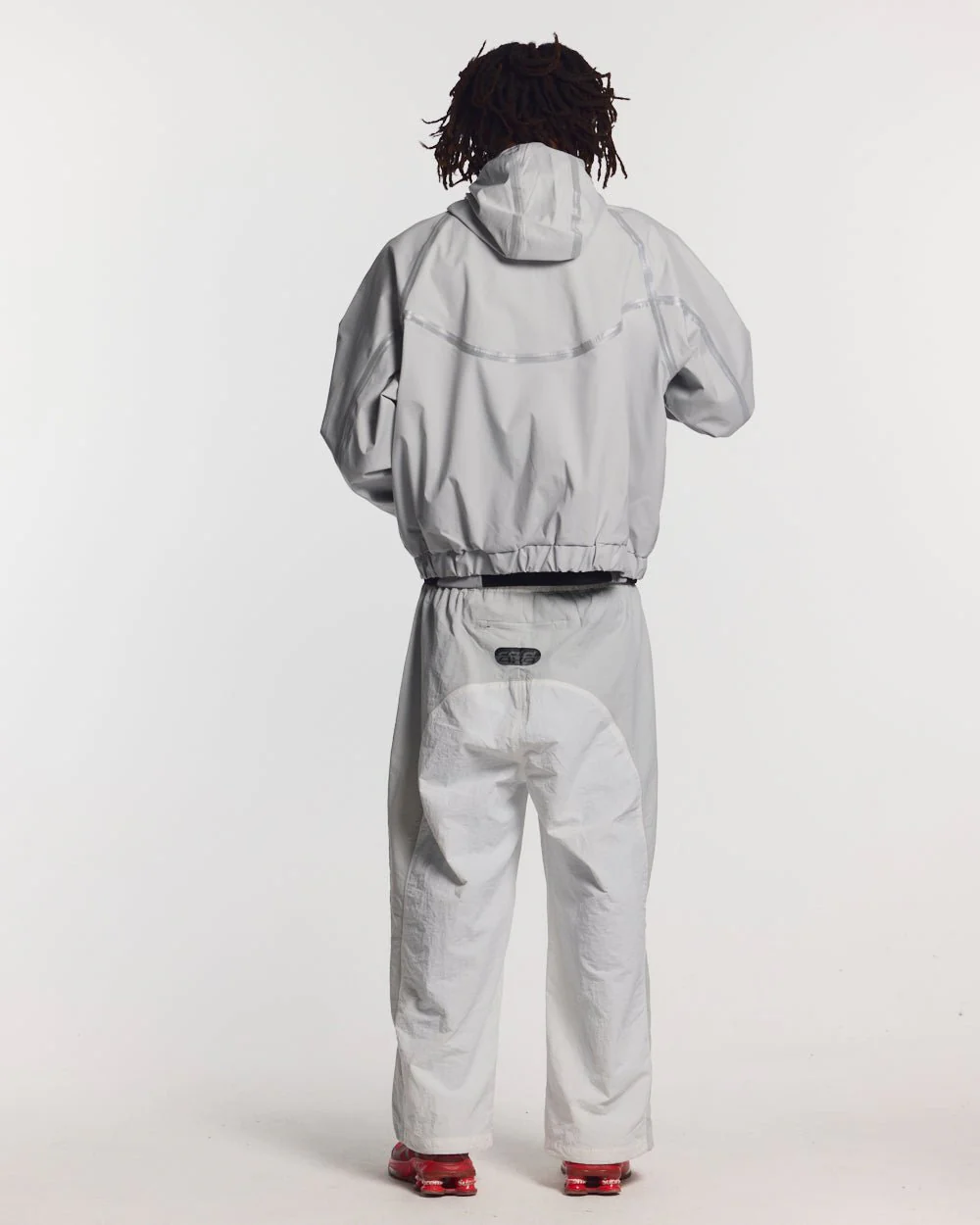 TAKE OFF LIGHTWEIGHT JACKET LIGHT GREY - Image 4