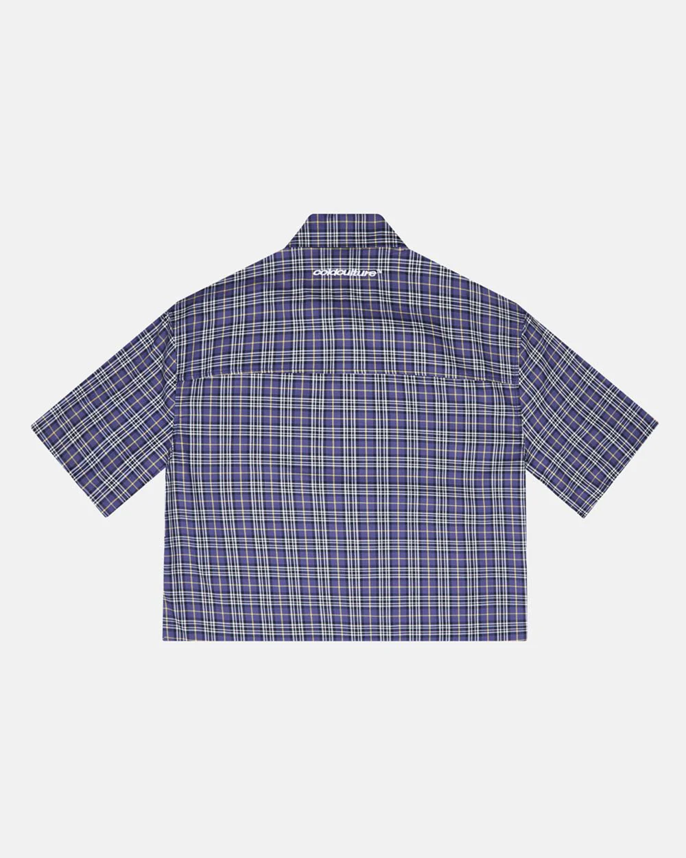TARTAN C SHIRT DARK BLUE - Image 3