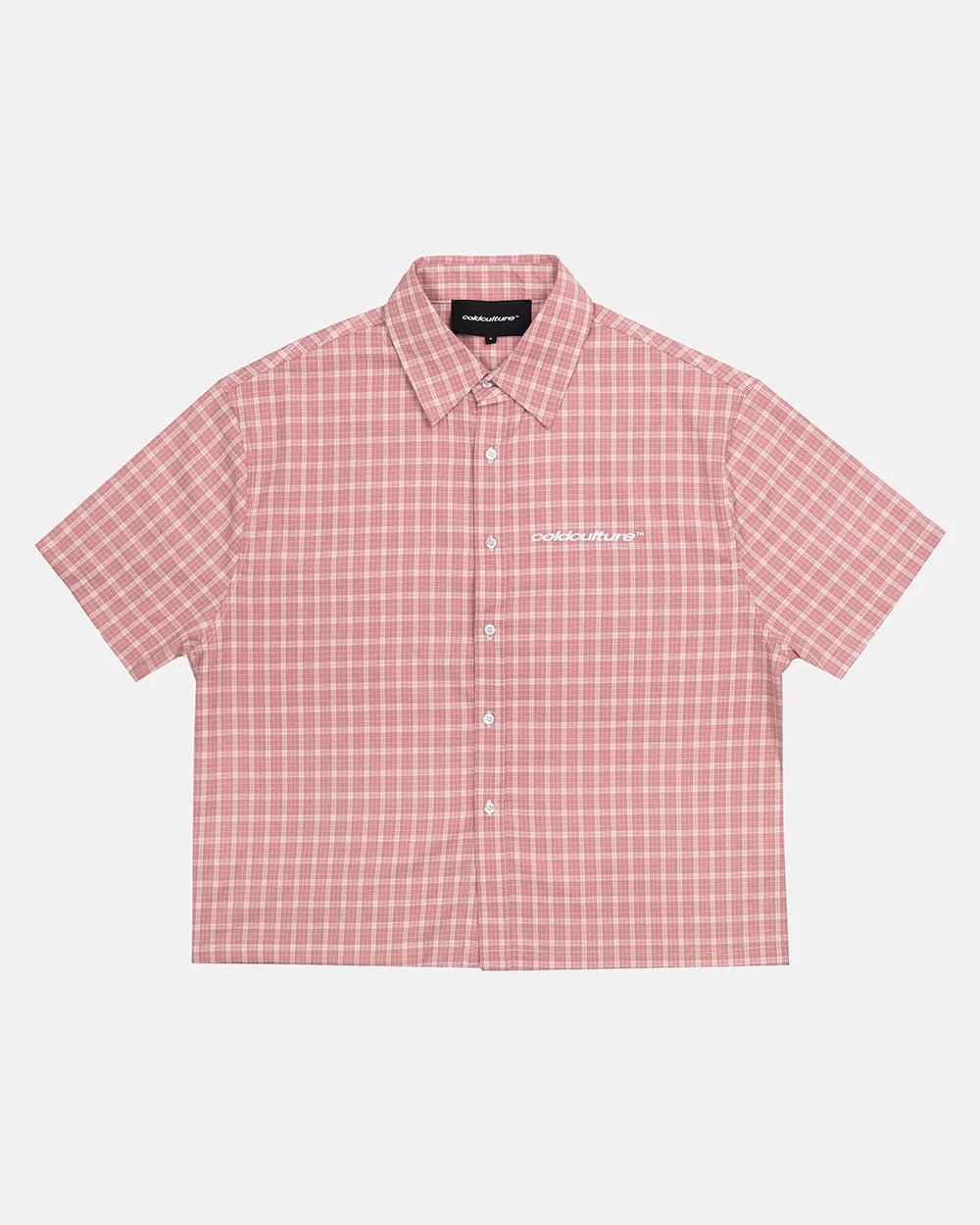 TARTAN SCRIPT SHIRT PINK - Image 4