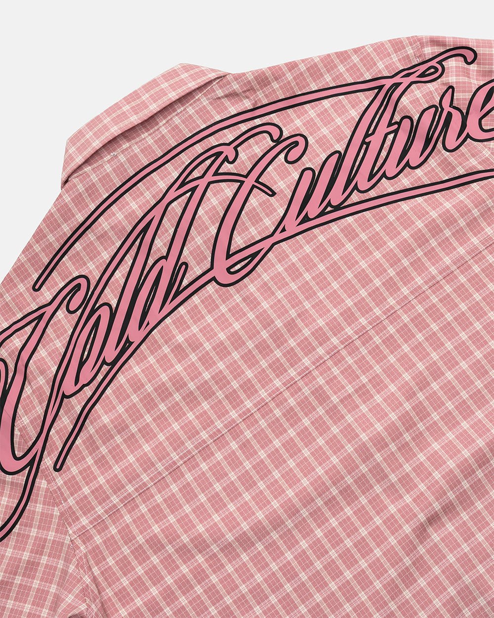 TARTAN SCRIPT SHIRT PINK - Image 6