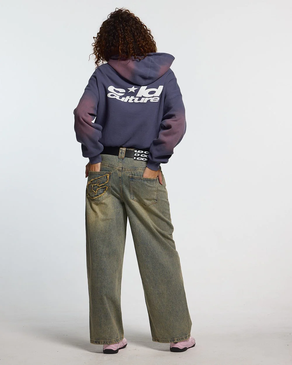 THERMAL ZIP HOODIE BLUE - Image 6