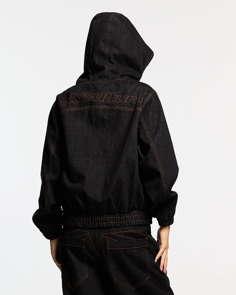 TOP BOY JACKET BLACK DENIM - Image 6