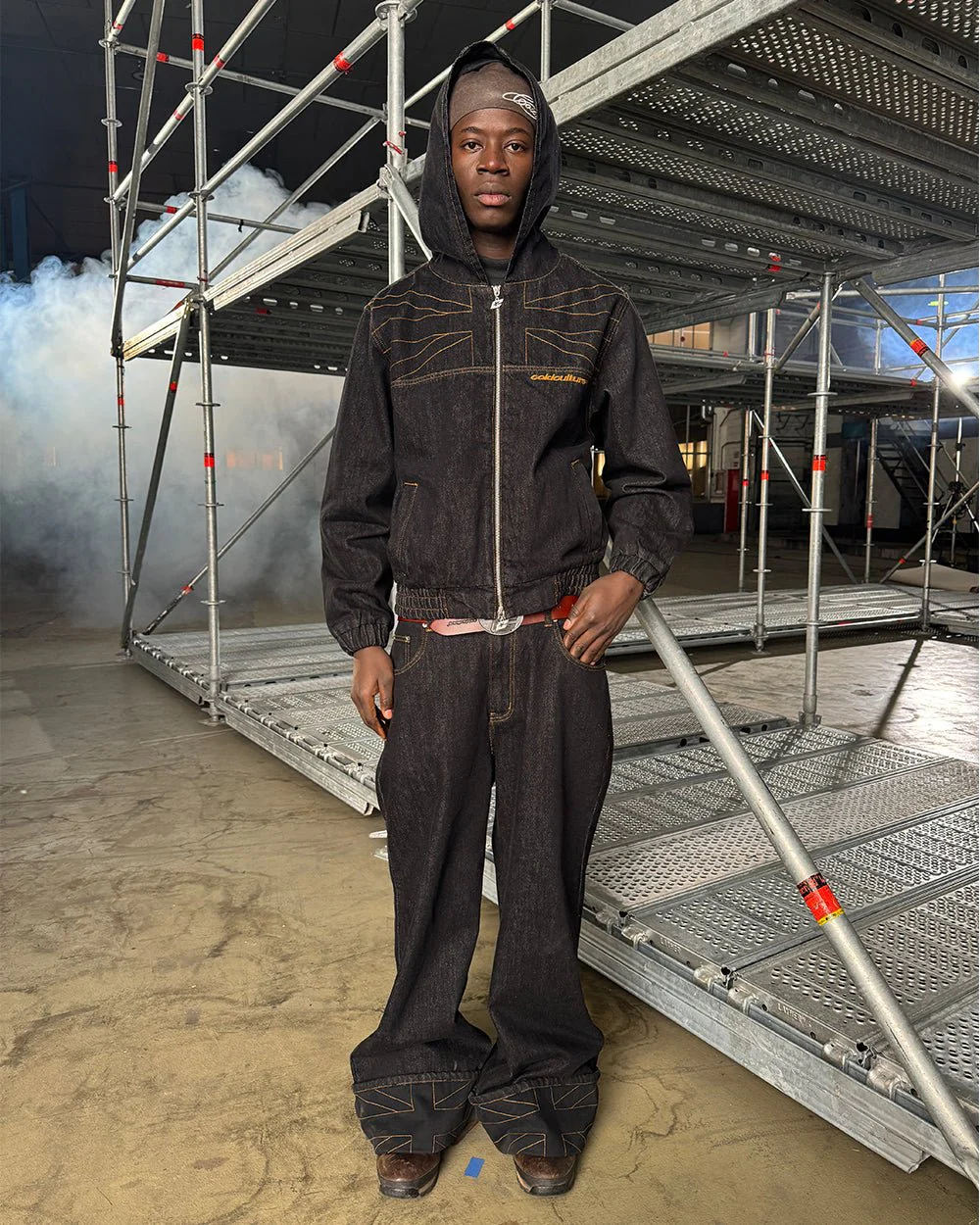 TOP BOY JACKET BLACK DENIM - Image 8