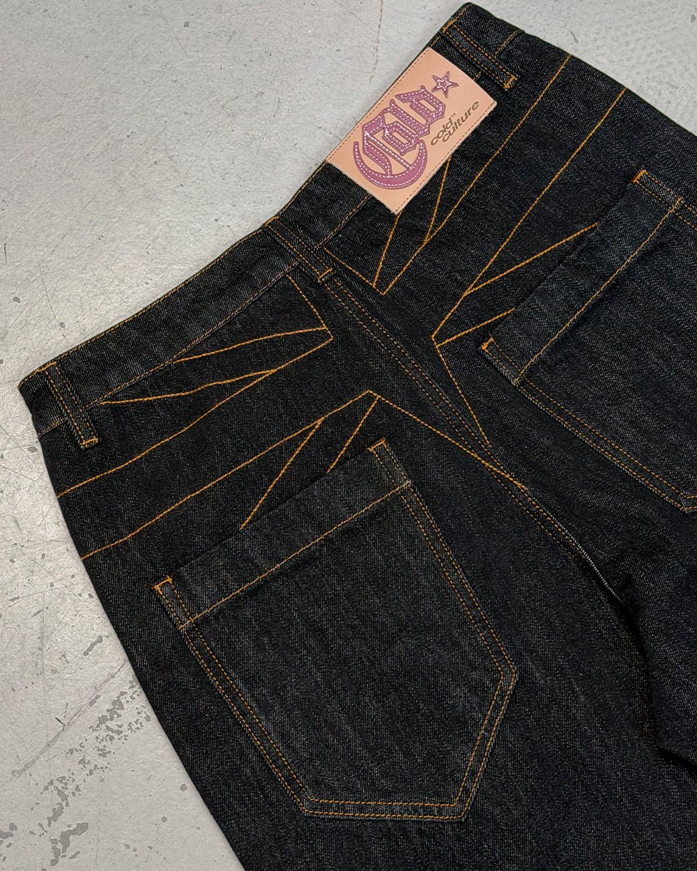 TOP BOY PANTS BLACK DENIM - Image 12