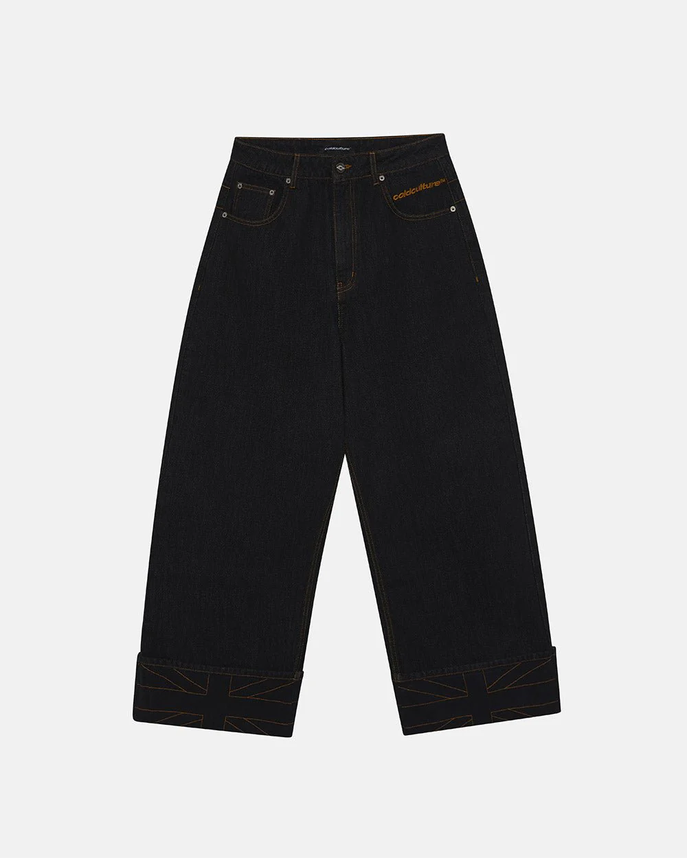 TOP BOY PANTS BLACK DENIM - Image 3