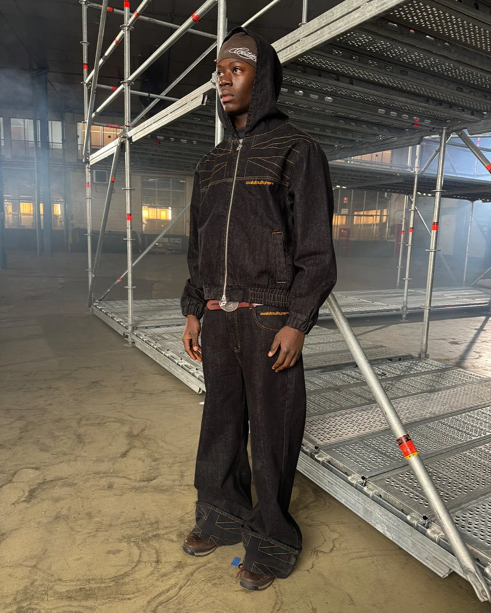 TOP BOY PANTS BLACK DENIM - Image 9