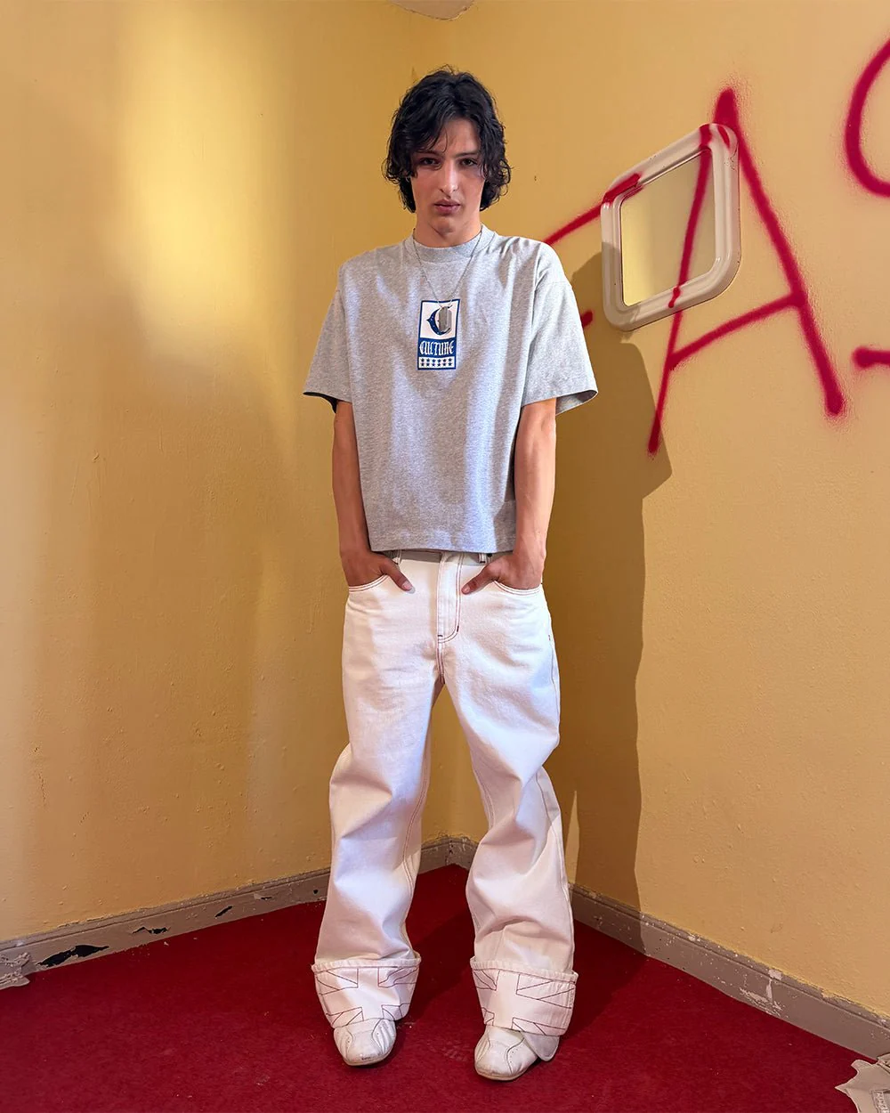 TOP BOY PANTS WHITE - Image 13