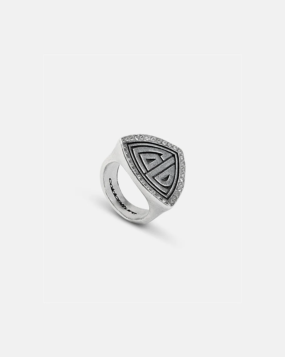 TRIANGLE BLING BLING RING