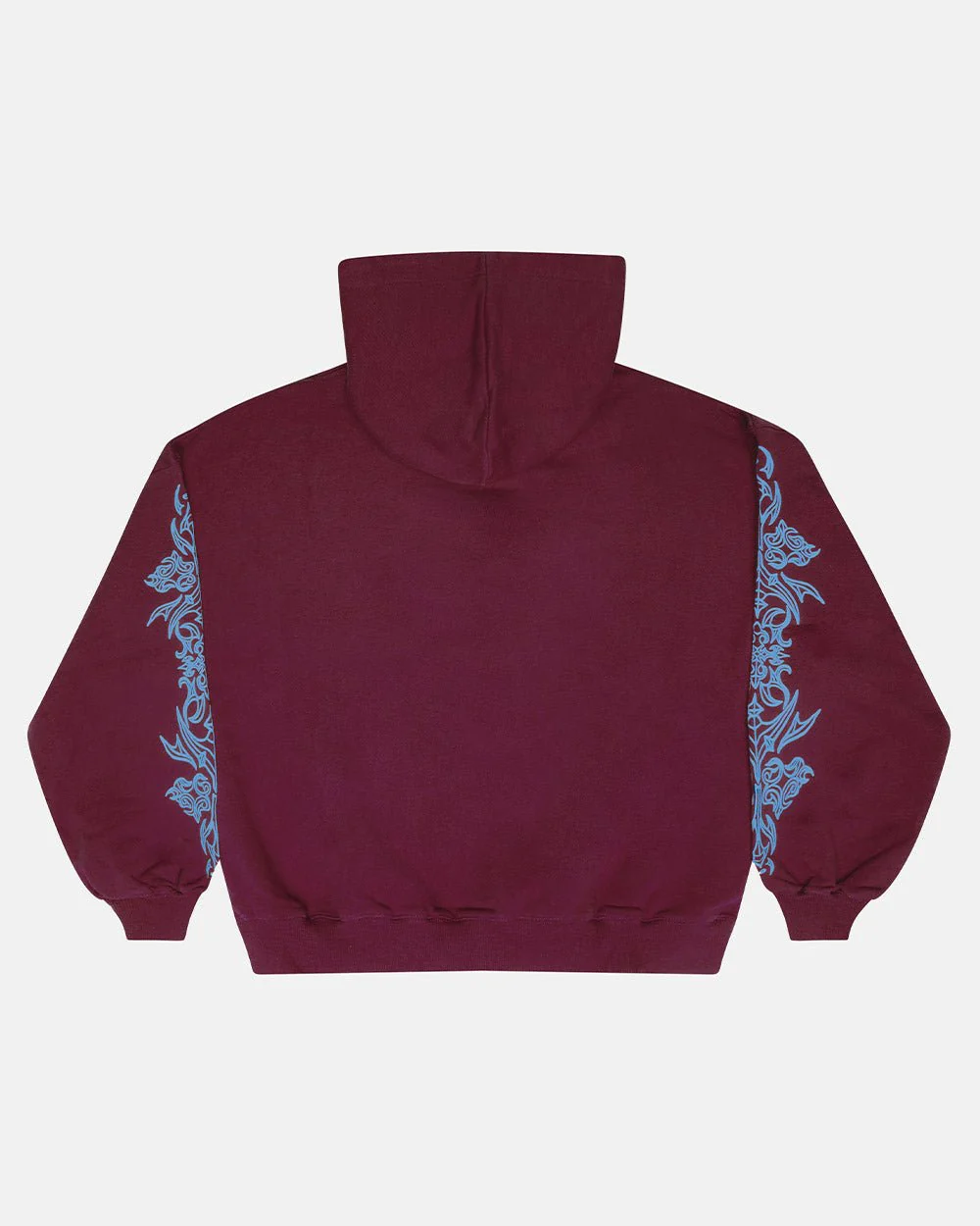TRIBAL HOODIE BURGUNDY - Image 3
