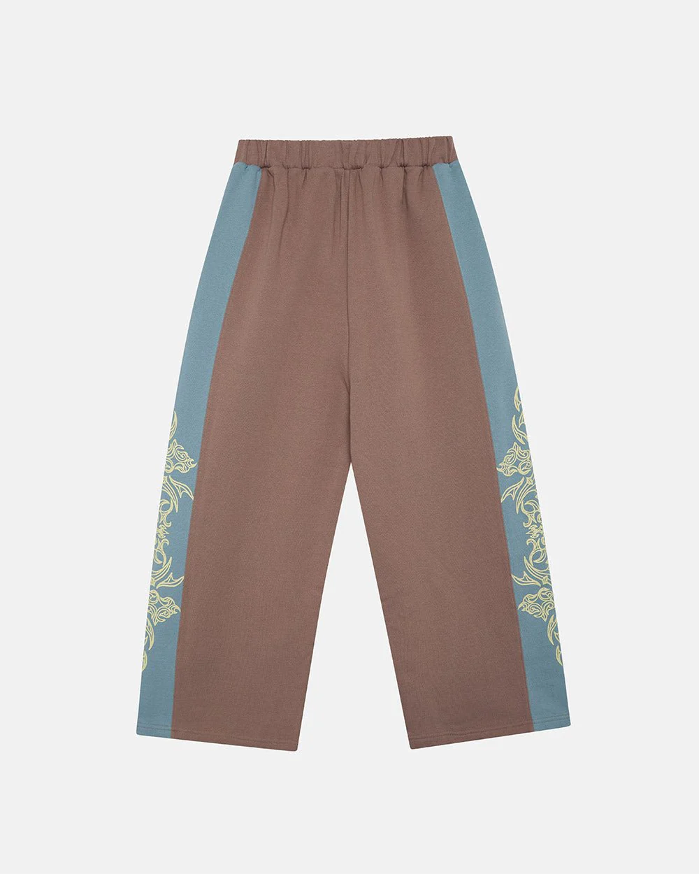 TRIBAL SWEATPANTS BROWN & BLUE - Image 4