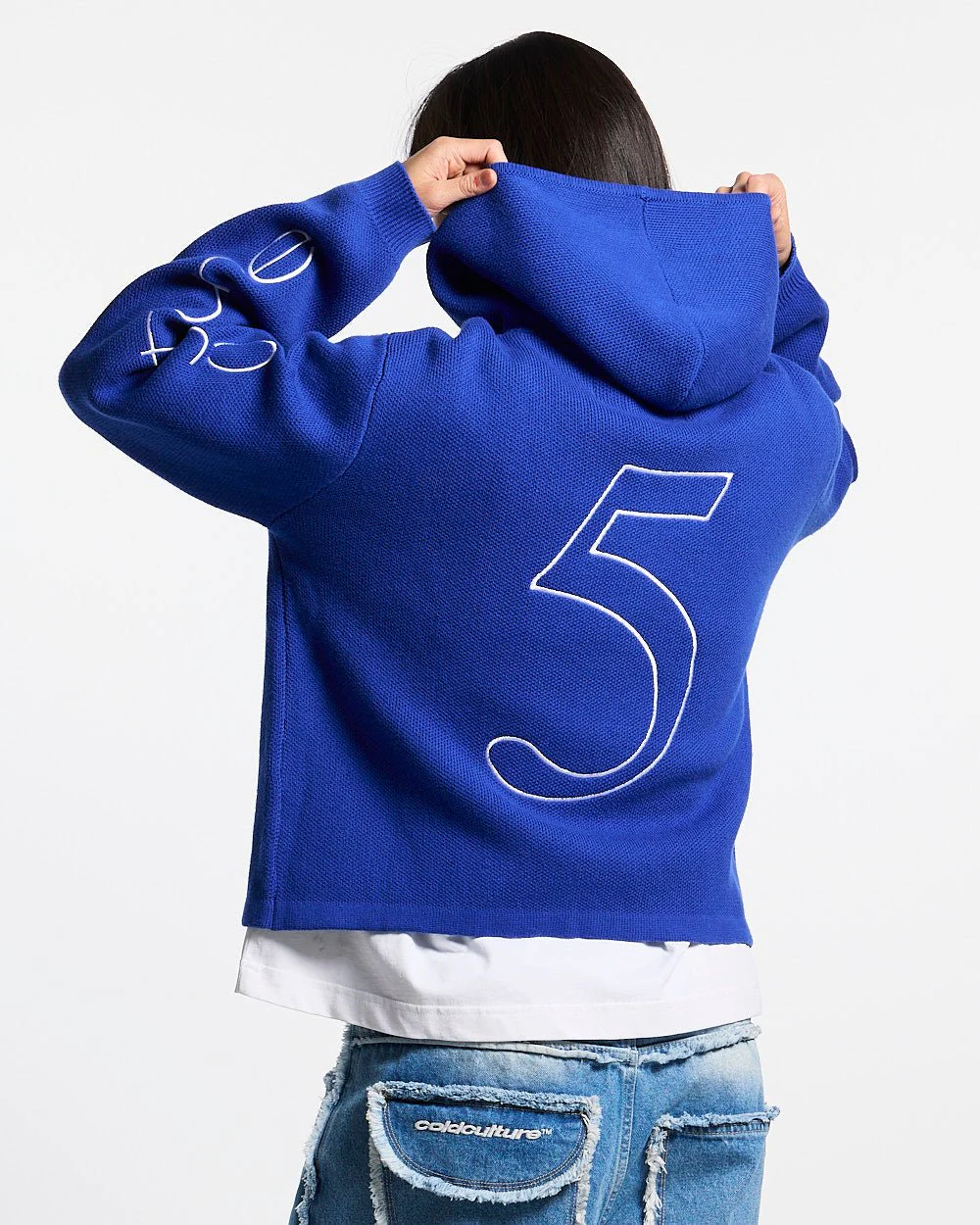 TRIPPY STOP ZIP KNIT BLUE - Image 6