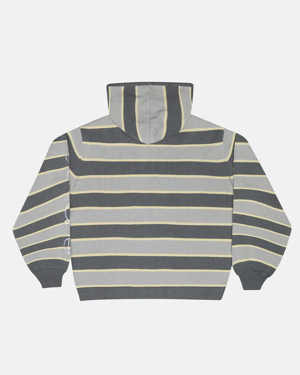 TRIPPY STOP ZIP KNIT GREY - Image 4