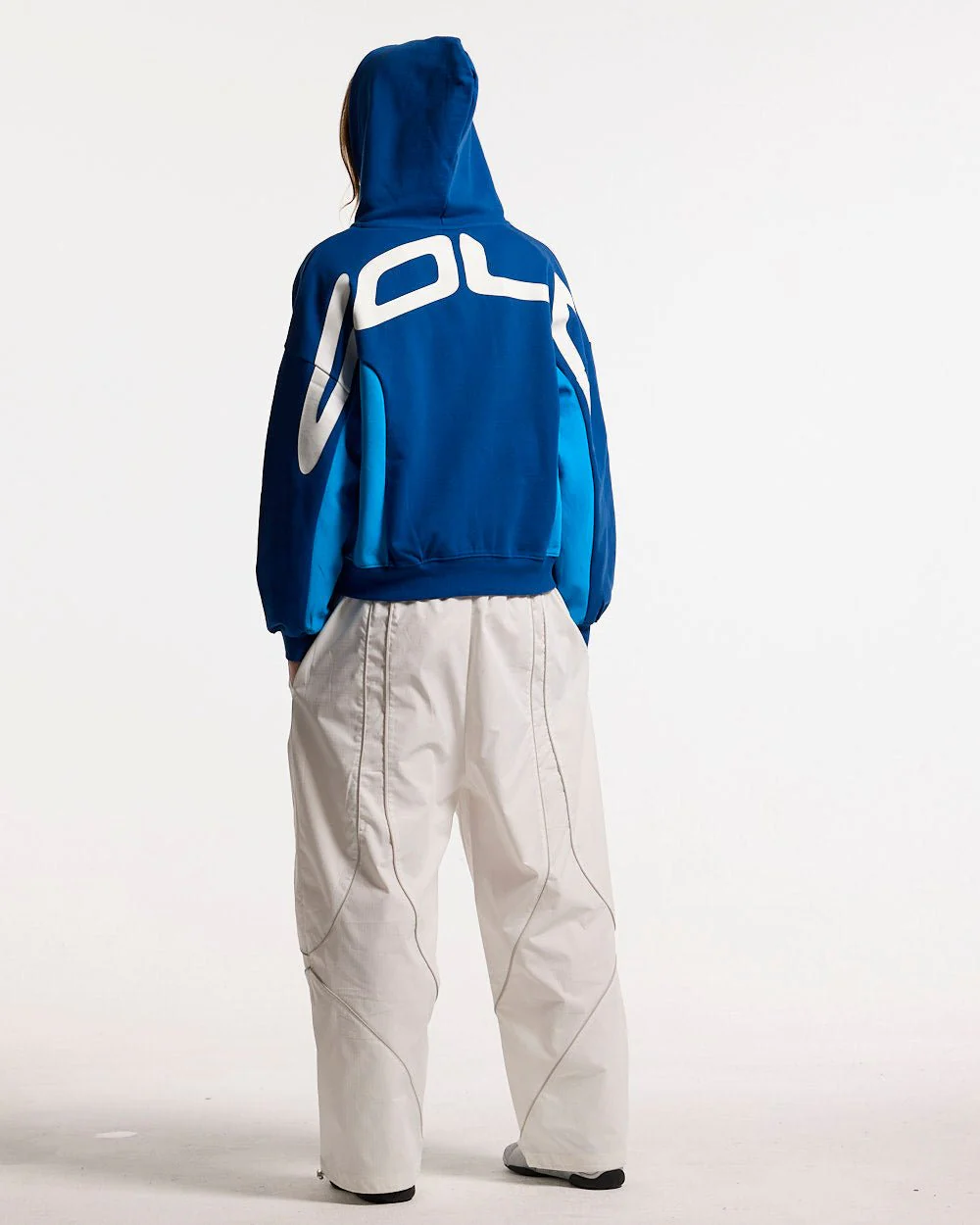TWISTTER ZIP HOODIE BLUE - Image 5