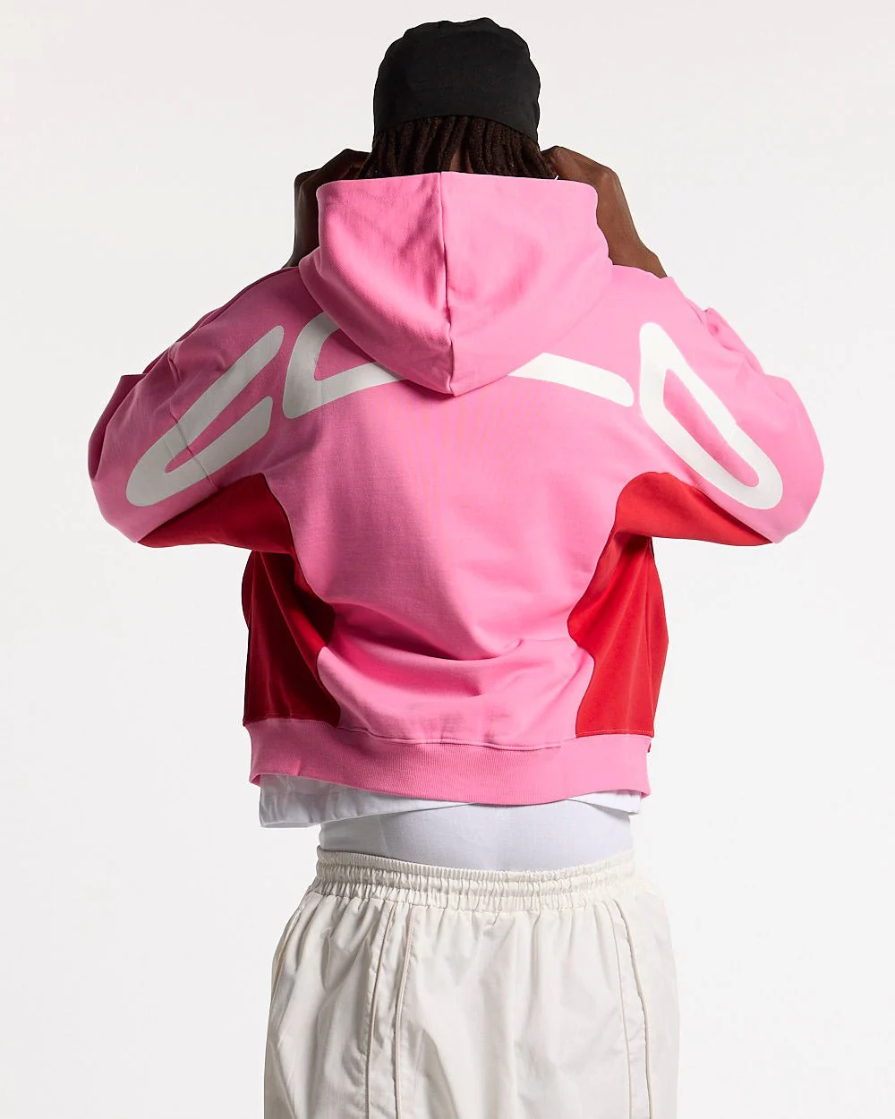 TWISTTER ZIP HOODIE PINK - Image 2