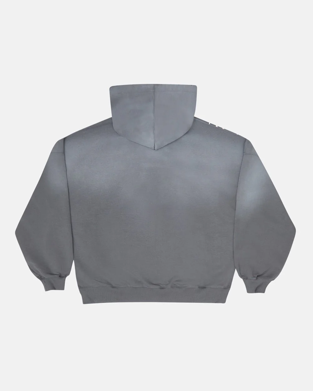 SCRIPT HOODIE ANTRACITE GREY - Image 3