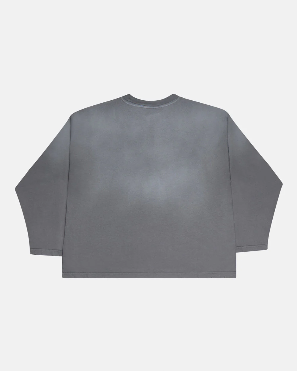 SCRIPT LONGSLEEVE TEE ANTRACITE GREY - Image 3