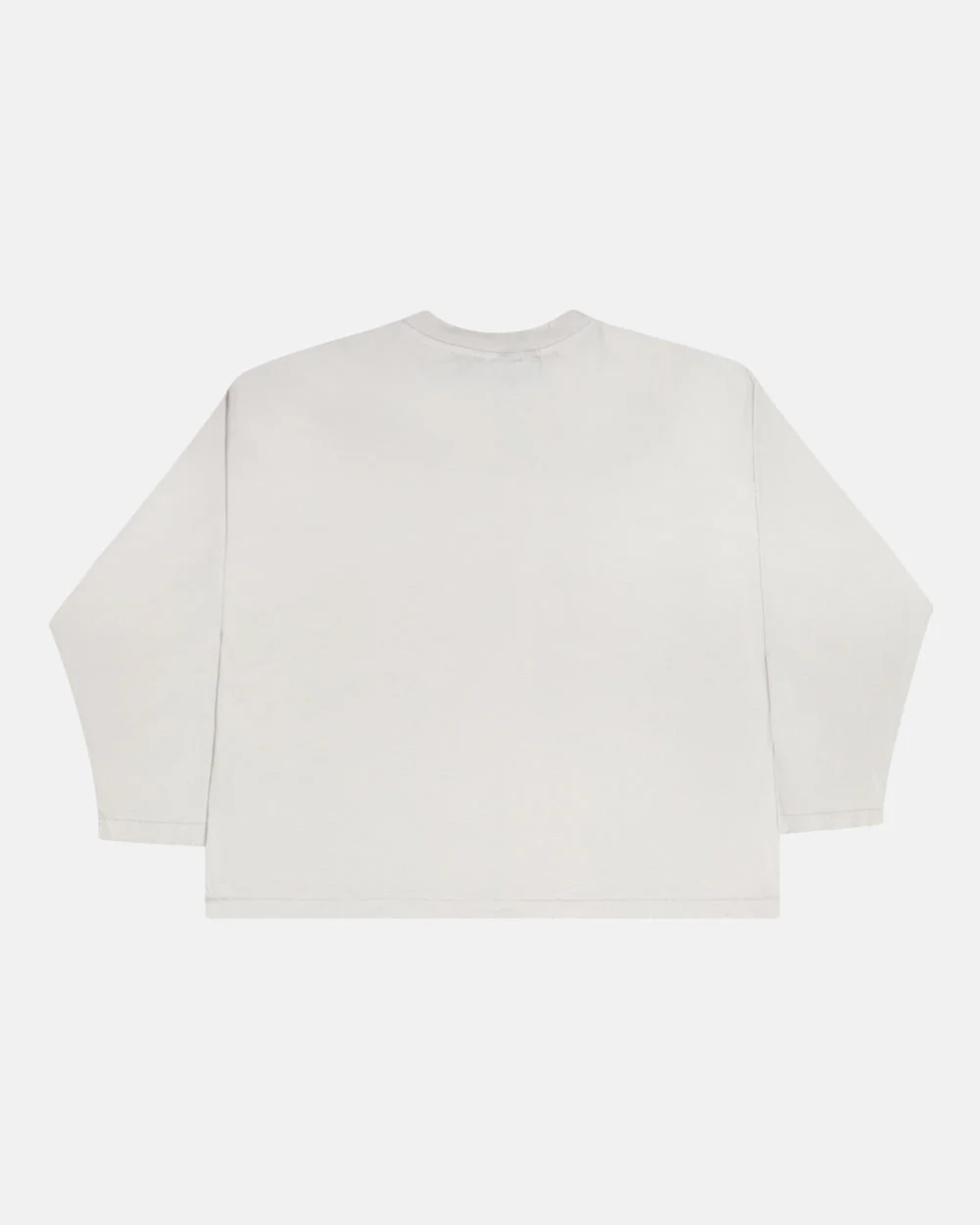 SCRIPT LONGSLEEVE TEE LIGHT GREY - Image 3